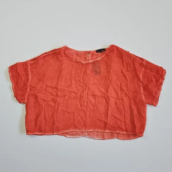 MAVI Coral Cropped Top Small - Picture 2 of 3